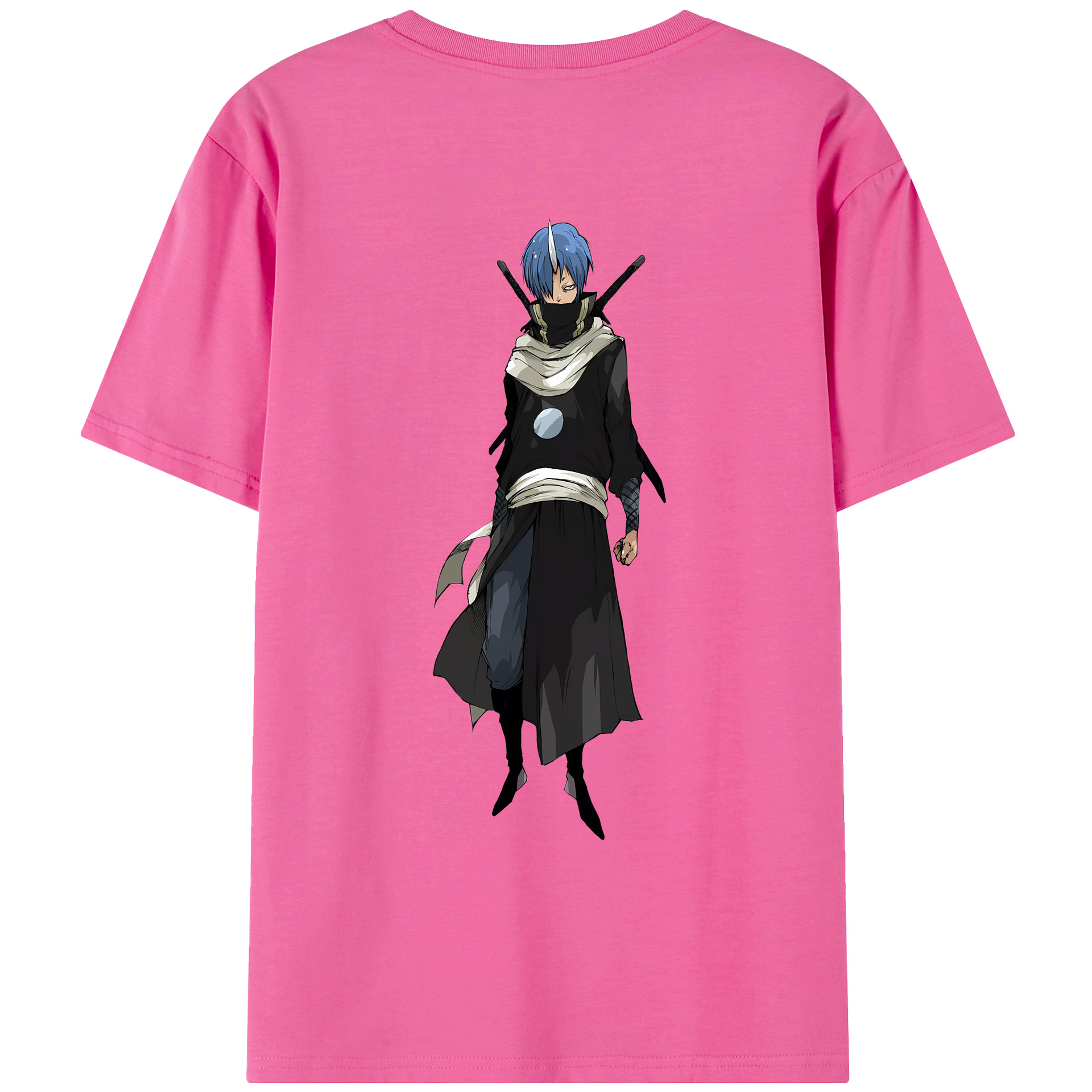 （画像用） 転スラ Regarding Reincarnated to Slime レディース半袖Tシャツ(バックプリント)